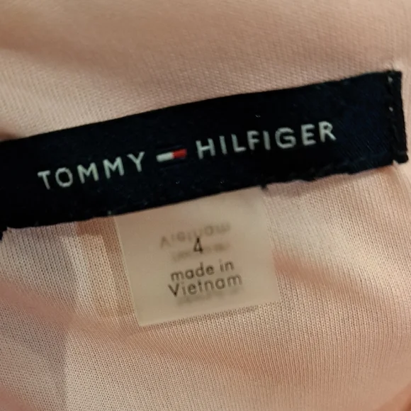 Tommy Hilfiger Light Pink Midi Dress - Picture 2 of 3